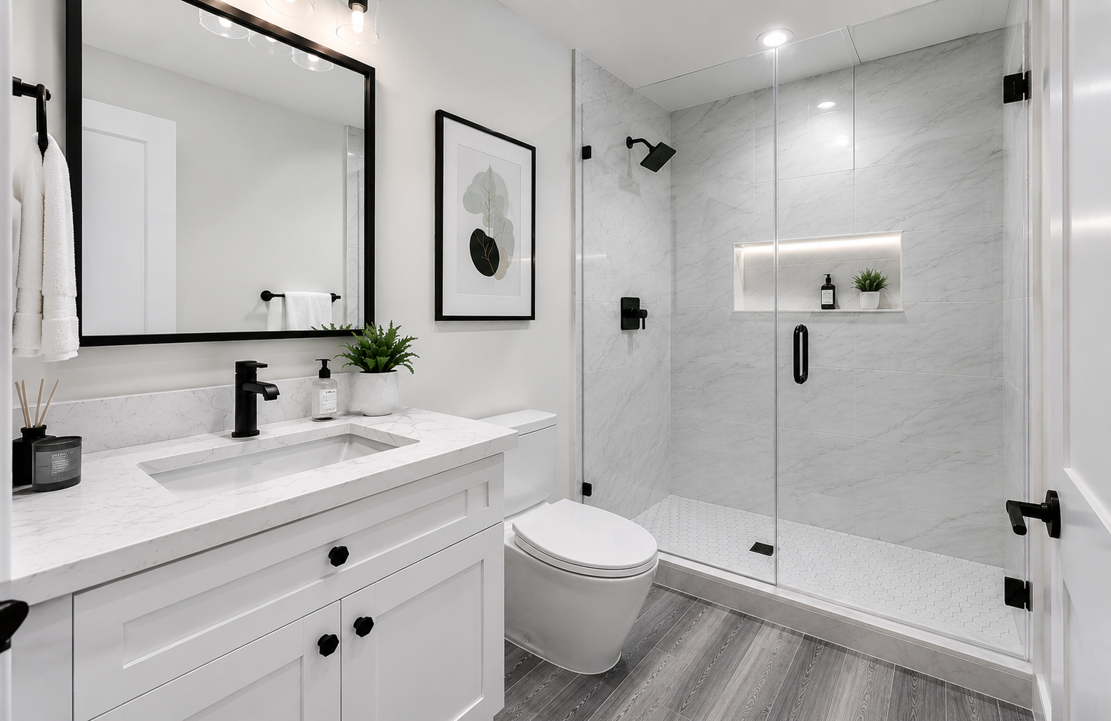 Residence 5 bathroom rendering